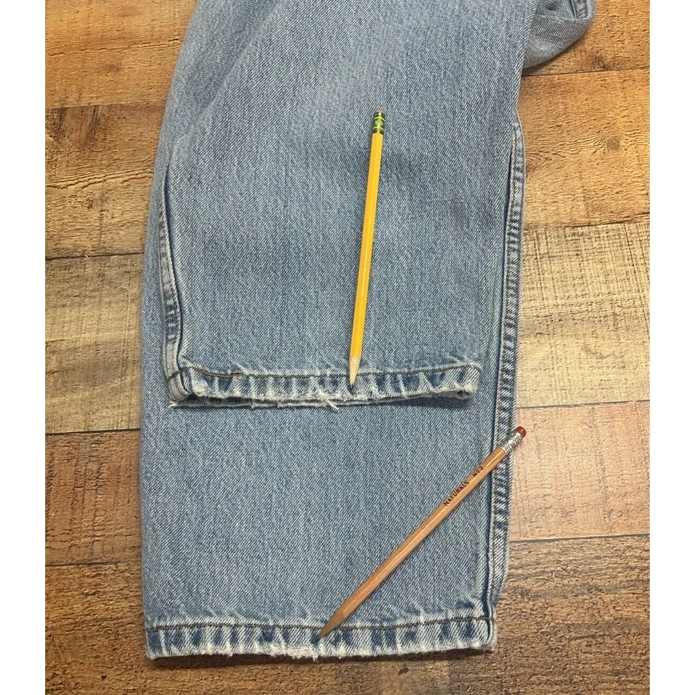 Vintage Levis‎ 560 Jeans Mens 40X32 Blue Distressed Actual 38X31 Loose Baggy Y2K